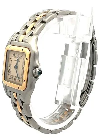 Cartier Panthère 166921 22mm Yellow gold and Stainless steel White 6