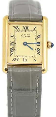 Cartier Tank 1615 23mm Silver White