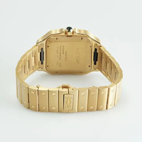 Cartier Santos WGSA0029 40mm Yellow gold Silver 3