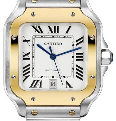 Cartier Santos W2SA0009 40mm Stainless steel Silver