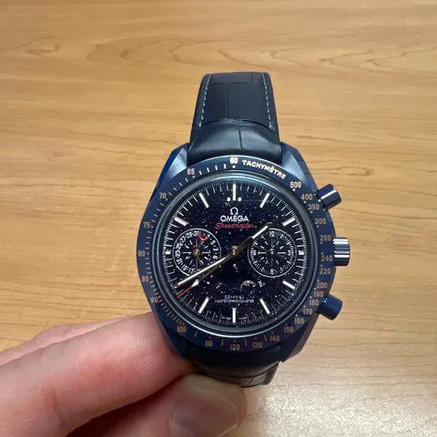 Omega Speedmaster Professional Moonwatch Moonphase 304.93.44.52.03.002 44.5mm Ceramic Blue 7