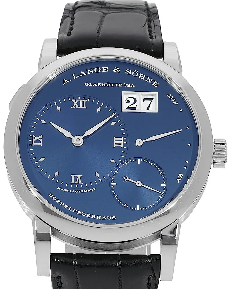 A. Lange & Söhne Lange 1 191.028 39mm Yellow gold Blue