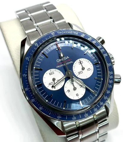 Omega Speedmaster Moonwatch 522.30.42.30.03.001 42mm Stainless steel Blue 2