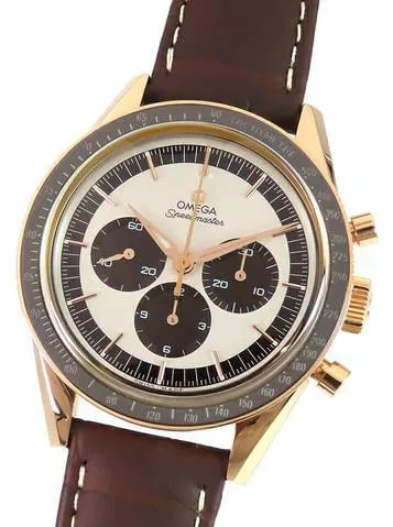 Omega Speedmaster Professional Moonwatch 311.63.40.30.02.001 39mm Rose gold Silver