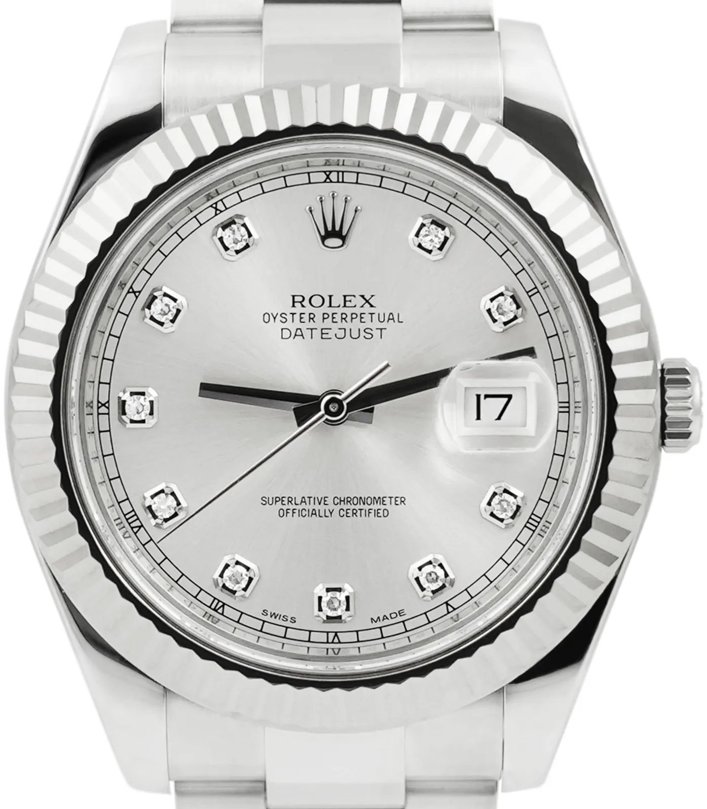 Rolex Datejust II 116334 41mm Stainless steel •