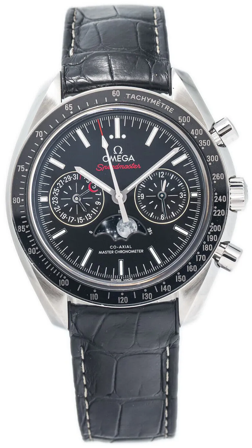 Omega Speedmaster Professional Moonwatch Moonphase 304.33.44.52.01.001 44.5mm Ceramic Black