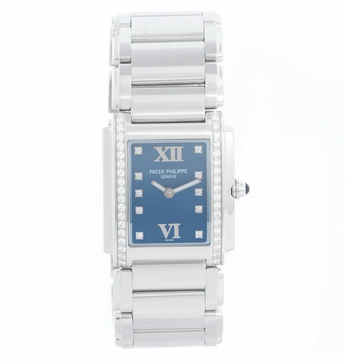 Patek Philippe Twenty~4 4910/10A-012 25mm Stainless steel Blue