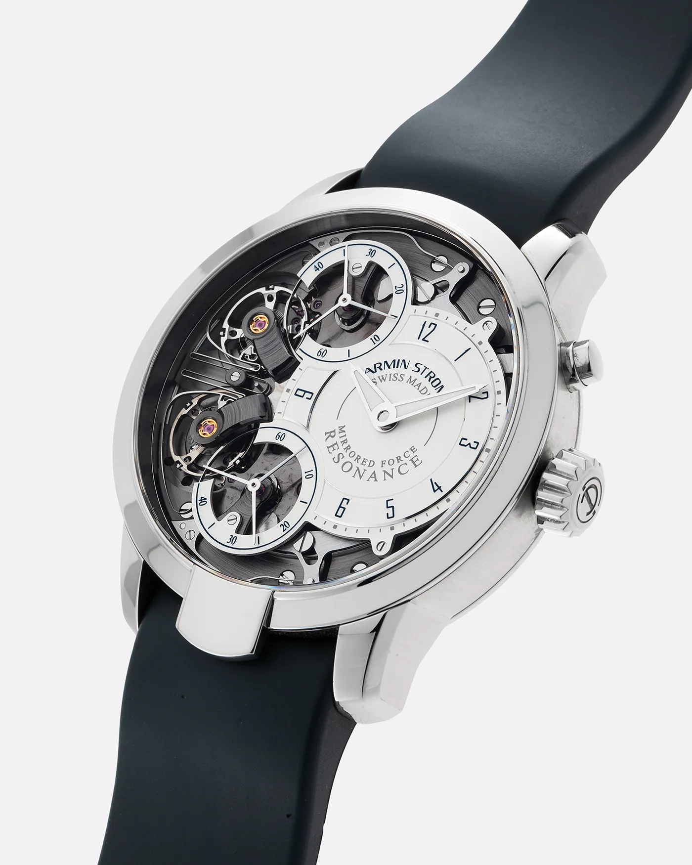 Armin Strom Mirrored Force Resonance Water Limited Edition of 50 pieces 43.4mm Stainless steel 6