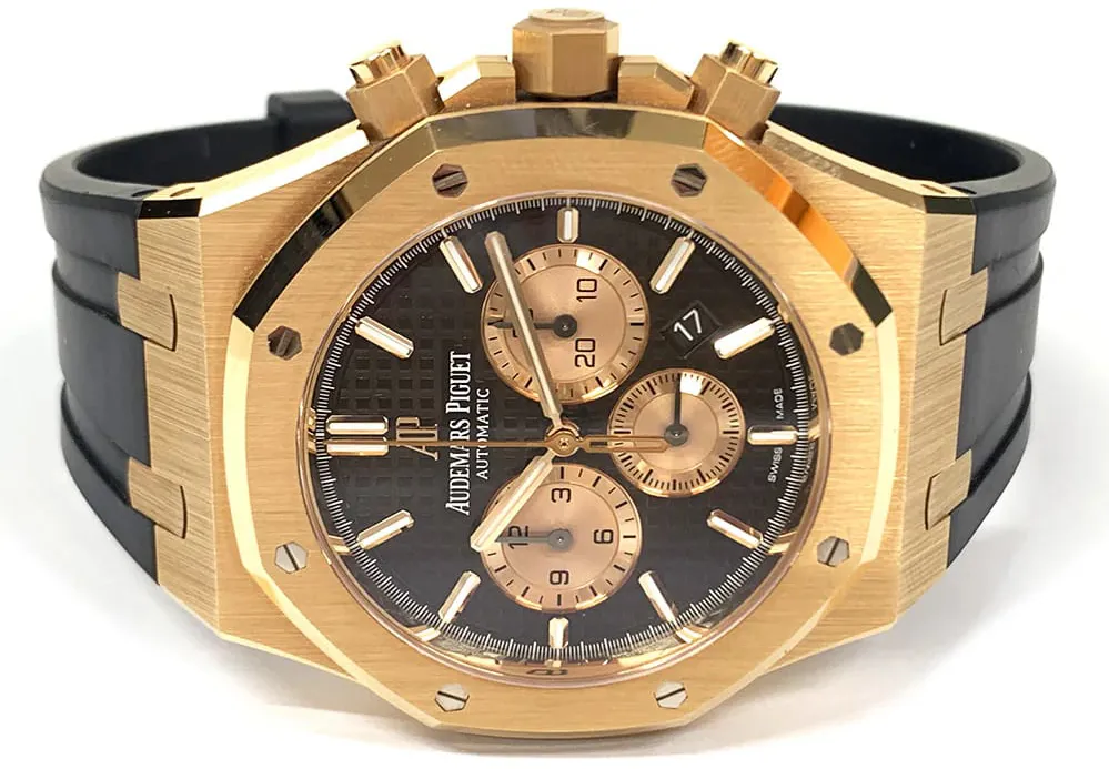 Audemars Piguet Royal Oak 26331OR.OO.D821CR.01 41mm Rose gold Brown 1