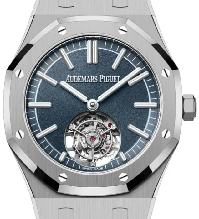 Audemars Piguet Royal Oak Tourbillon 26730TI.OO.1320TI.01 41mm Titanium Blue