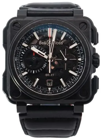 Bell & Ross BR-X1 BRX1-CE-CF-BLACK 45mm Carbon fiber Skeleton