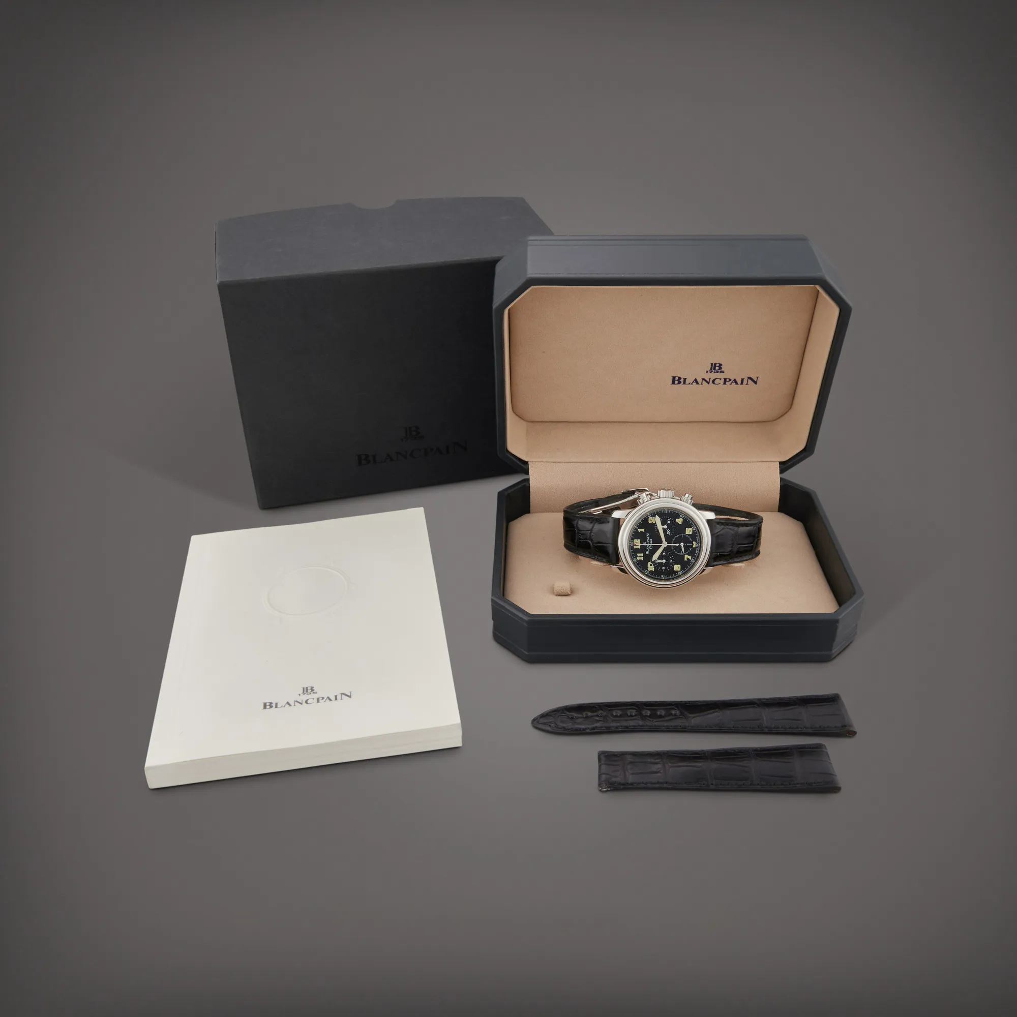 Blancpain Léman 38mm Stainless steel Black 5