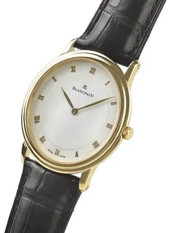 Blancpain Villeret Ultra-Slim 0021-1418-55 33.5mm Yellow gold White