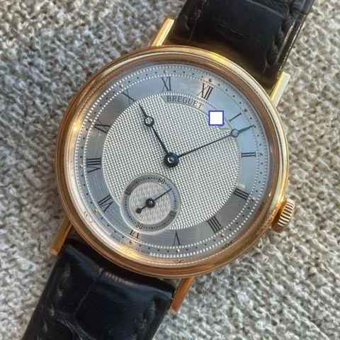 Breguet Classique 5907BR/12/984 34mm Rose gold Silver