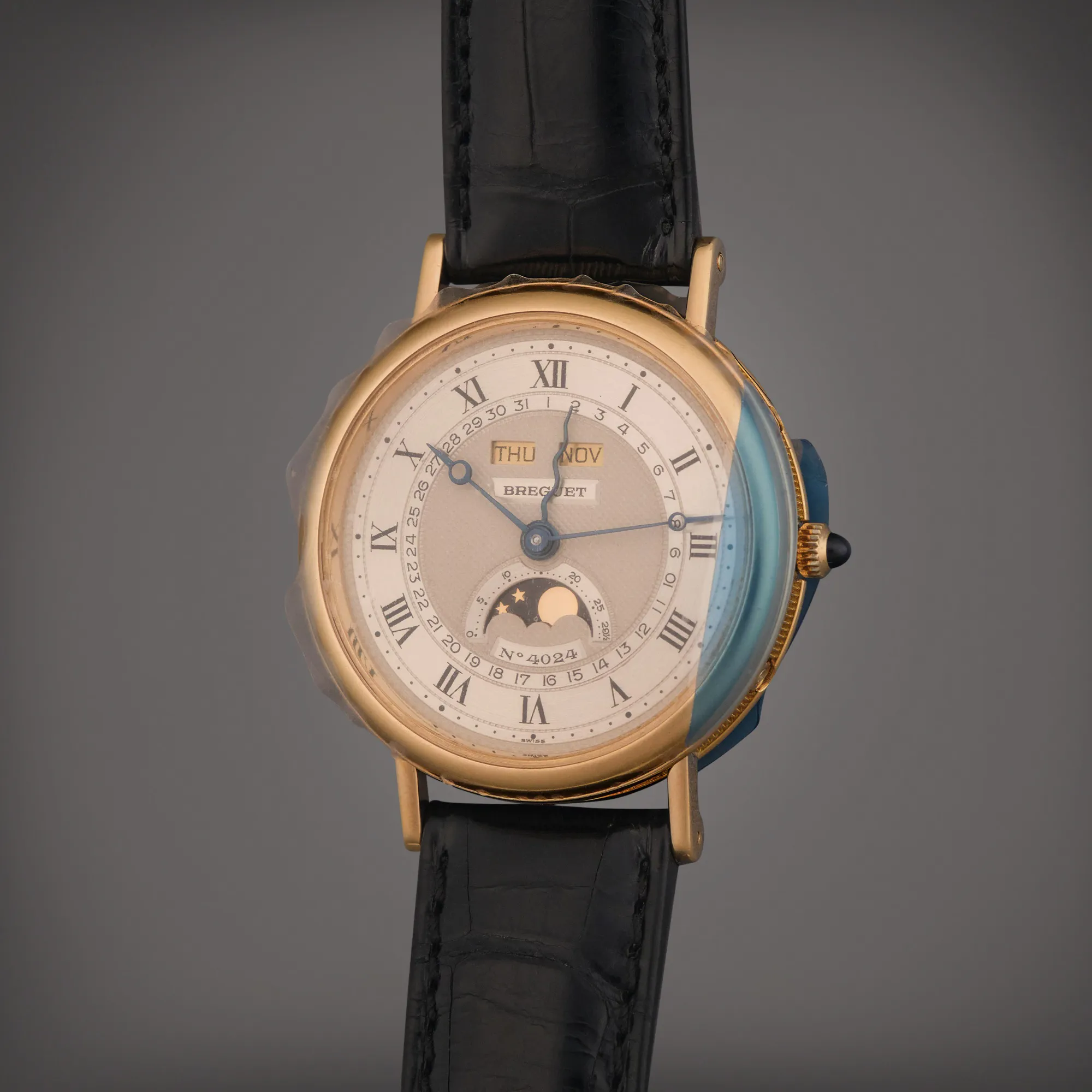 Breguet 3047BA 36mm Yellow gold Silver