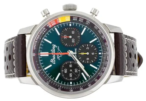 Breitling Top Time AB0176 41mm Stainless steel Green 1