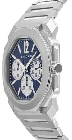 Bulgari Octo 103467 43mm Stainless steel Blue 2