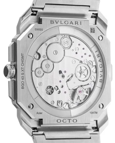 Bulgari Octo 103467 43mm Stainless steel Blue 4