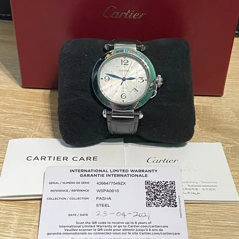 Cartier Pasha WSPA0010 41mm Stainless steel Silver 9