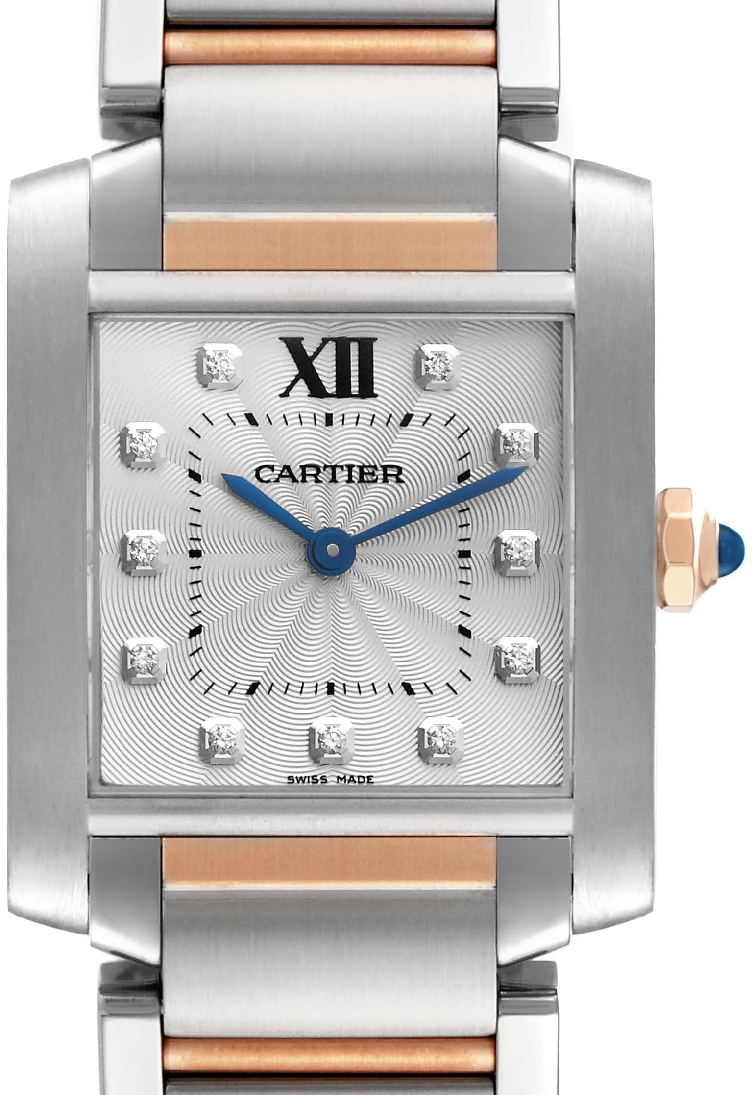 Cartier Tank Française WE110005 25mm Stainless steel Silver