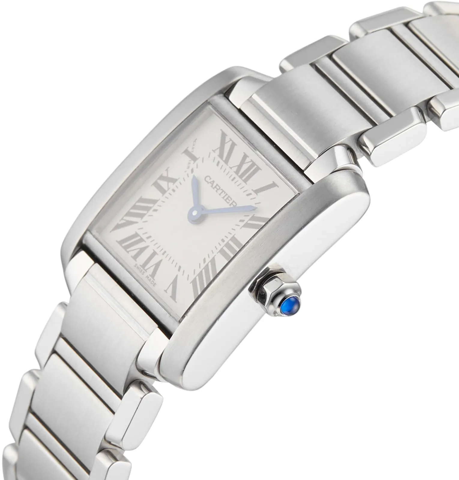 Cartier Tank W51008Q3 25mm Stainless steel Silver 1