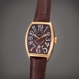 Franck Muller Casablanca 8880 SC DT Rose gold Brown