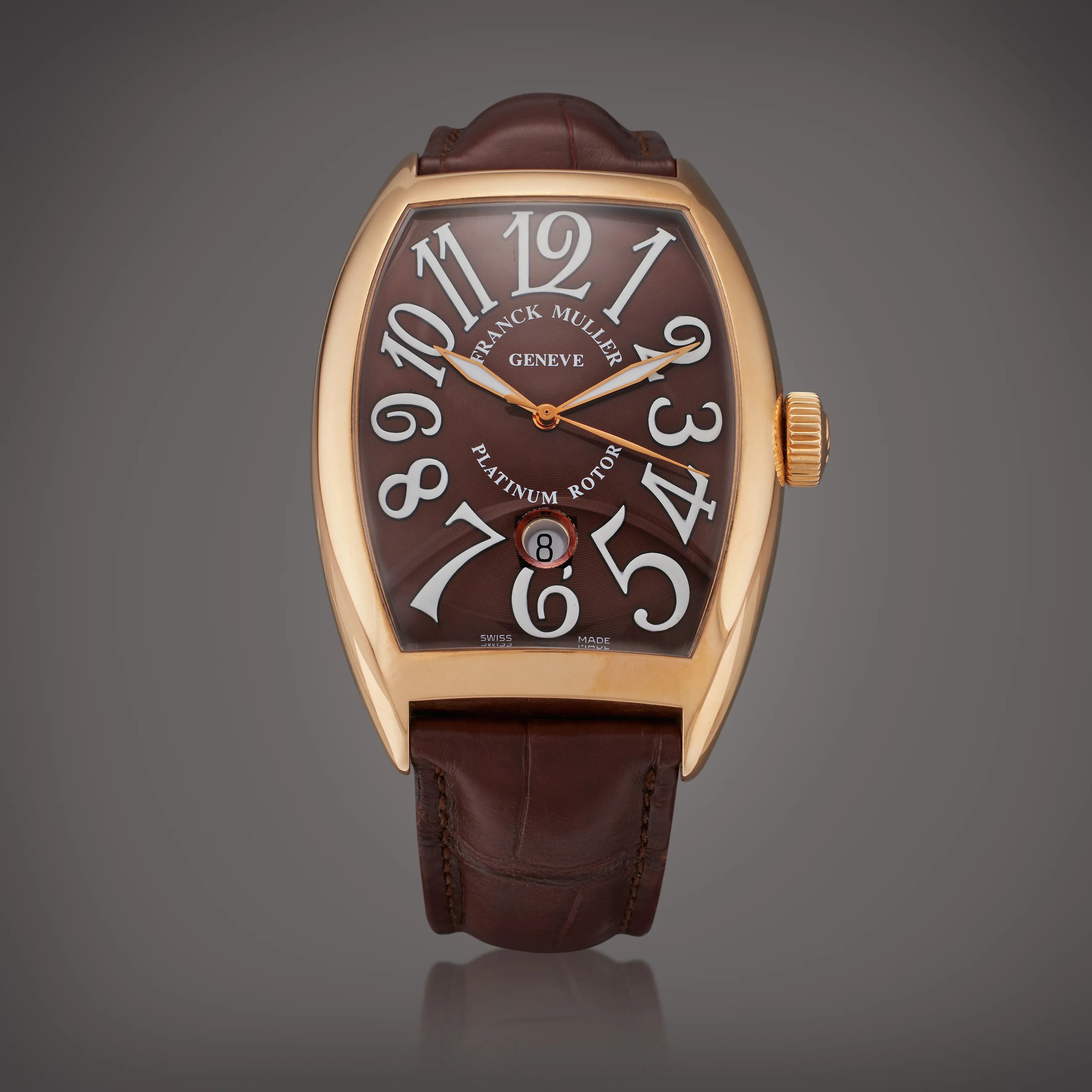 Franck Muller Casablanca 8880 SC DT 55mm Rose gold Brown 1