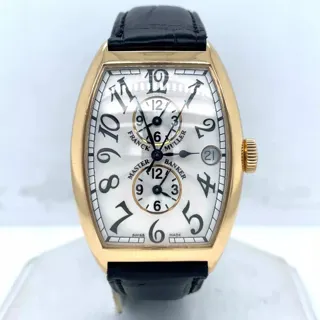 Franck Muller Master Banker 6850 MB Rose gold Silver