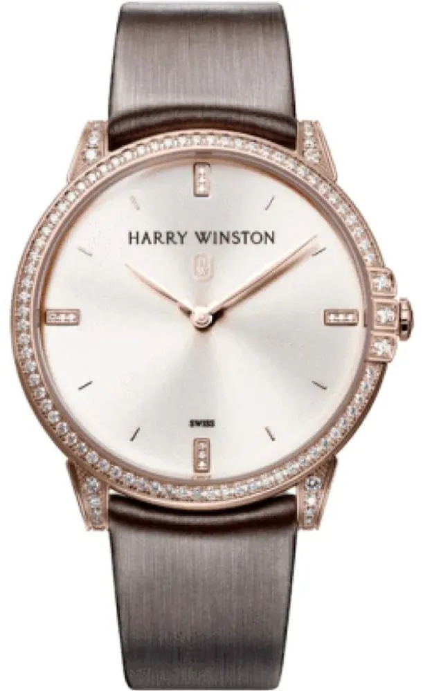 Harry Winston Midnight MIDQHM39RR002 39mm Rose gold Champagne