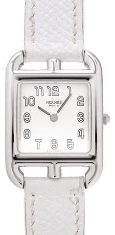 Hermès Cape Cod CC1.210 23mm Stainless steel White