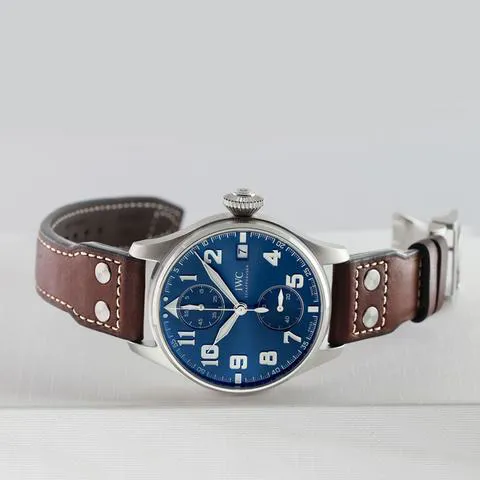 IWC Big Pilot IW515202 46mm Stainless steel Blue 7