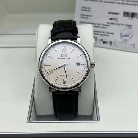 IWC Portofino Automatic IW356501 40mm Stainless steel White