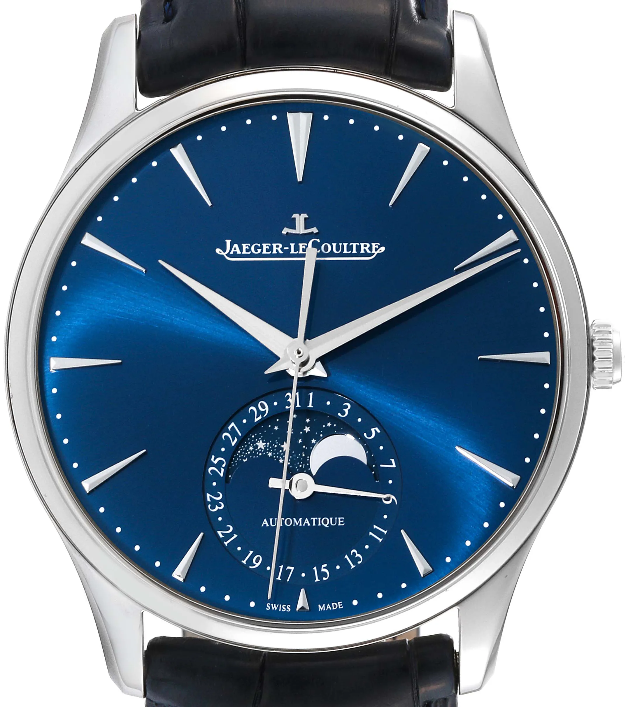 Jaeger-LeCoultre Master Ultra Thin Q1368480 39mm Stainless steel Blue