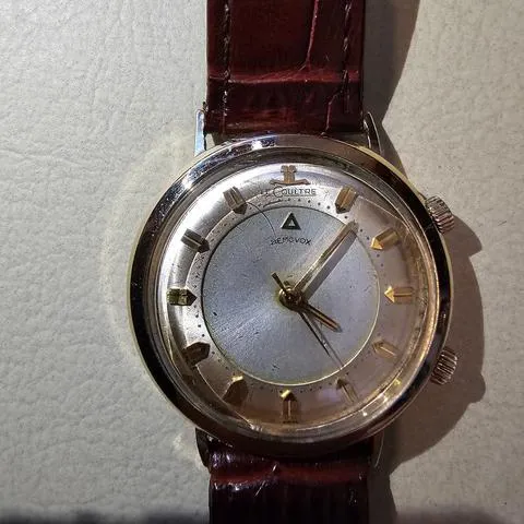 Jaeger-LeCoultre Memovox 141.1.97 34.5mm Yellow gold Silver