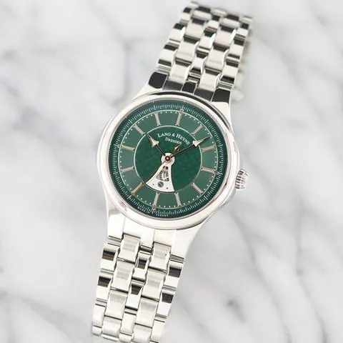 Lang & Heyne 40mm Stainless steel Green 1