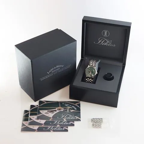 Lang & Heyne 40mm Stainless steel Green 4