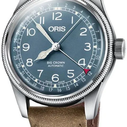 Oris Big Crown Pointer Date 01 754 7741 4065-07 5 20 63 40mm Stainless steel Blue