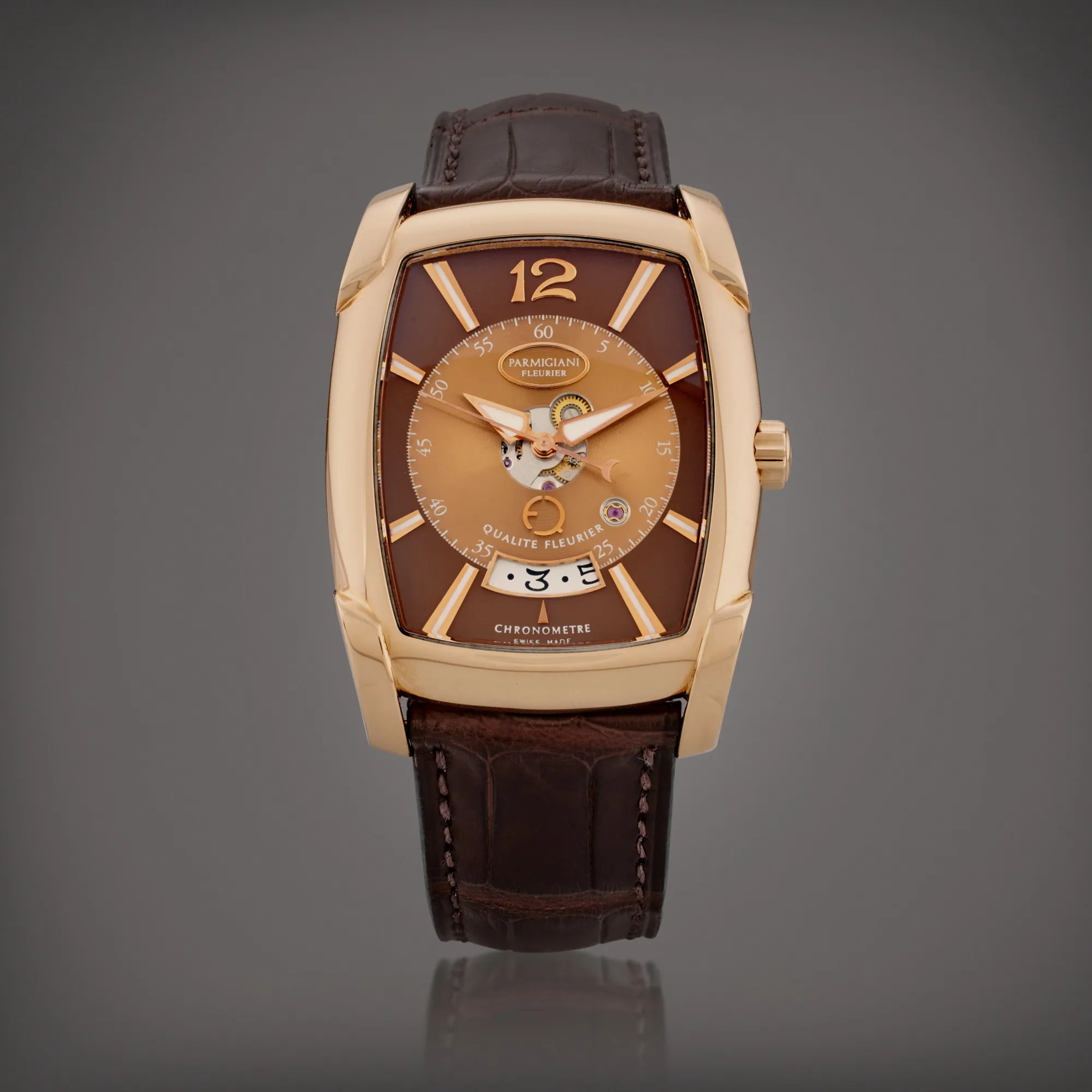 Parmigiani Fleurier Kalpa 45.5mm Rose gold Copper 1