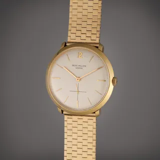 Patek Philippe Calatrava 2572 Yellow gold Silver