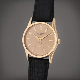 Patek Philippe Calatrava 3796 Rose gold Pink