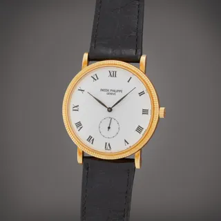 Patek Philippe Calatrava 3919 Yellow gold White