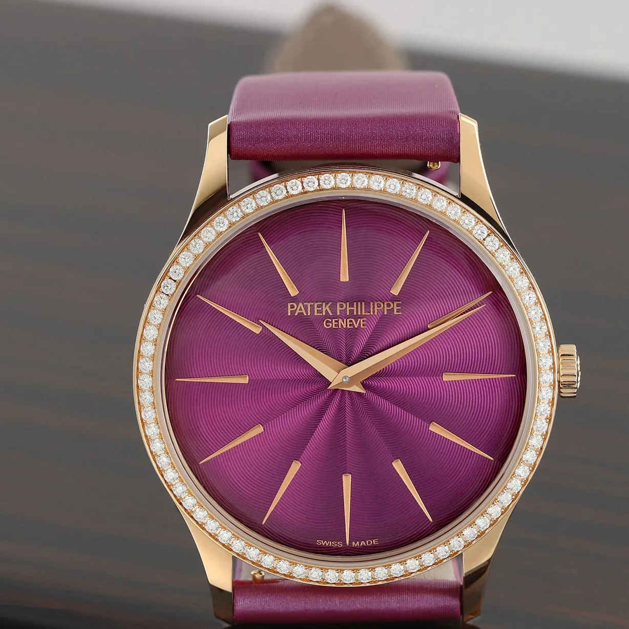 Patek Philippe Calatrava 4997/200R-001 35mm Rose gold Purple