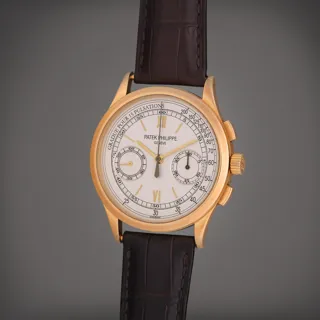 Patek Philippe Chronograph 5170J-001 Yellow gold Silver