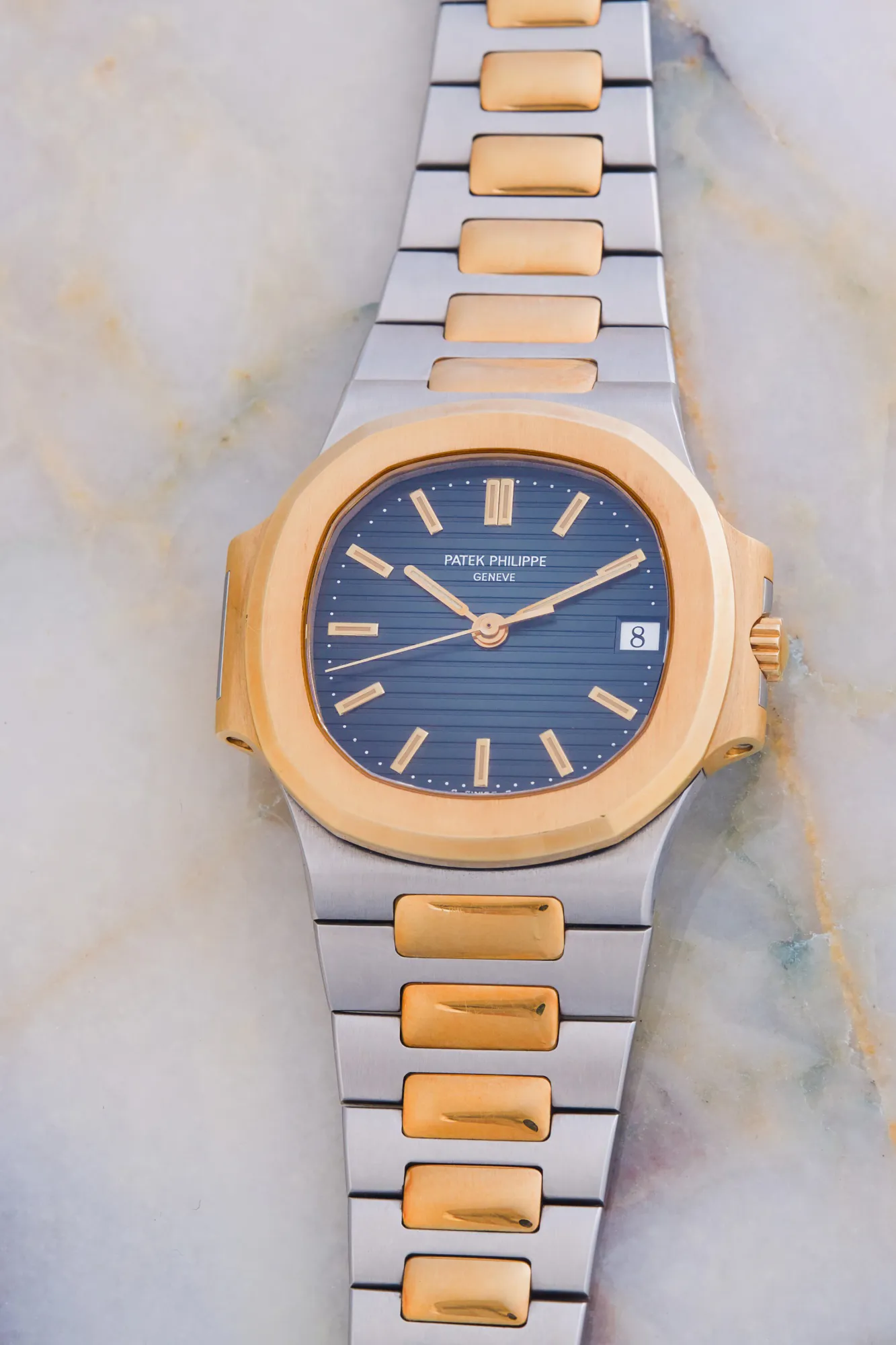 Patek Philippe Nautilus 3800/1JA 37.5mm Yellow gold and Stainless steel 1