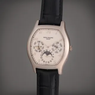 Patek Philippe Perpetual Calendar 5040G White gold Silver