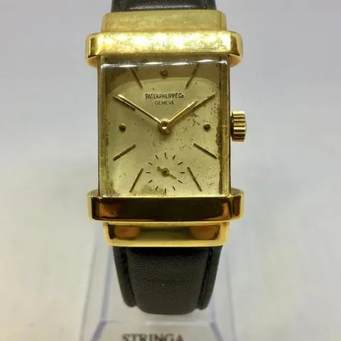 Patek Philippe Top Hat 1450 25mm Yellow gold Silver 3