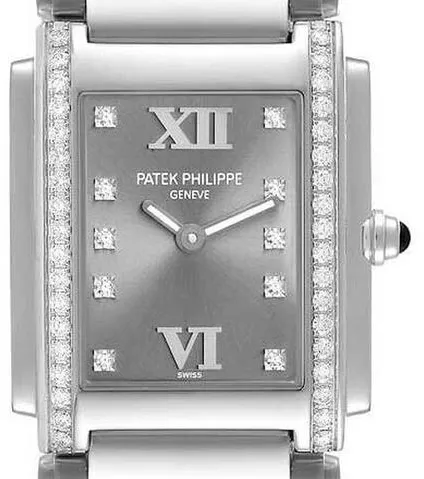 Patek Philippe Twenty~4 4910/10A 25.1mm Stainless steel White 1