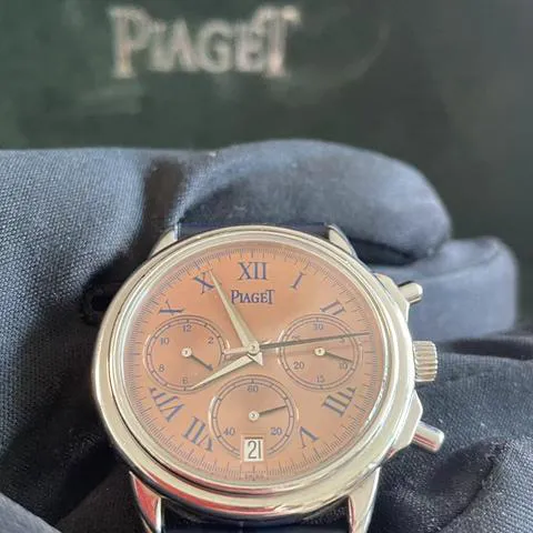 Piaget Gouverneur 12978 34.5mm Platinum Salmon