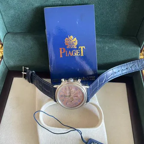 Piaget Gouverneur 12978 34.5mm Platinum Salmon 7