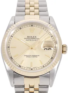 Rolex Datejust 36 16233 Yellow gold and Stainless steel